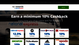 What Nxrewards.com website looked like in 2020 (4 years ago)