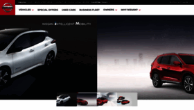 What Nissan.com.jo website looked like in 2020 (4 years ago)