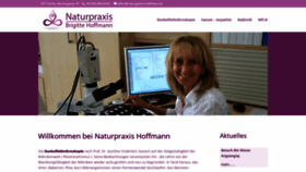 What Naturpraxis-hoffmann.at website looked like in 2020 (4 years ago)