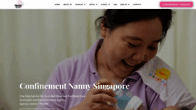 What Nannysos.com.sg website looked like in 2020 (4 years ago)