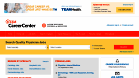 What Nejmcareercenter.org website looked like in 2020 (4 years ago)
