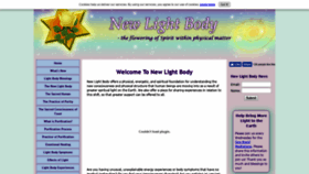 What Newlightbody.org website looked like in 2020 (4 years ago)