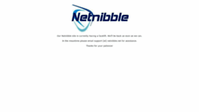 What Netnibble.net website looked like in 2020 (6 years ago)