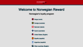 What Norwegianreward.com website looked like in 2020 (4 years ago)