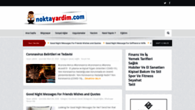 What Noktayardim.com website looked like in 2020 (4 years ago)