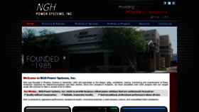 What Nghpower.com website looked like in 2020 (4 years ago)