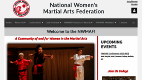 What Nwmaf.org website looked like in 2020 (4 years ago)