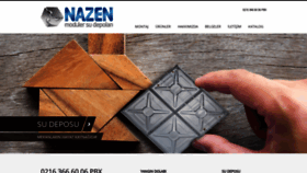 What Nazencelik.com website looked like in 2020 (4 years ago)