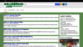 What Naijabrain.com.ng website looked like in 2020 (4 years ago)