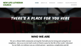 What Newlifenorwalk.org website looked like in 2020 (6 years ago)