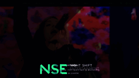 What Nightshiftent.com website looked like in 2020 (4 years ago)