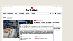 What Nw-news.de website looked like in 2020 (4 years ago)