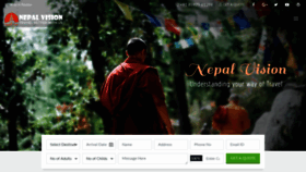 What Nepalvision.in website looked like in 2020 (4 years ago)