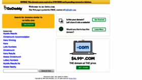 What Nz-lotto.com website looked like in 2020 (4 years ago)
