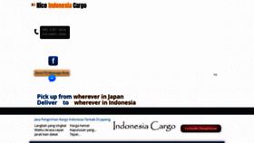 What Niceindonesiacargo.com website looked like in 2020 (4 years ago)