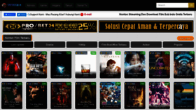 What Nontonfilm168.net website looked like in 2020 (4 years ago)