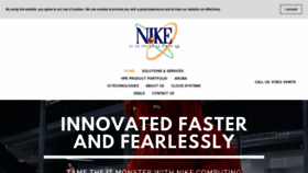What Nikecomputing.co.uk website looked like in 2020 (4 years ago)