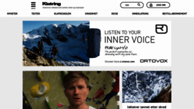 What Norsk-klatring.no website looked like in 2020 (5 years ago)