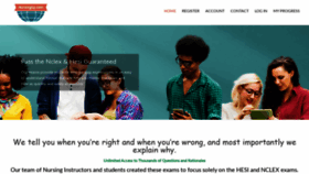 What Nursingtip.com website looked like in 2020 (4 years ago)