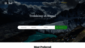 What Nepaltraveladventure.com website looked like in 2020 (4 years ago)