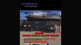 What Nissanunlimitedparts.com website looked like in 2020 (4 years ago)