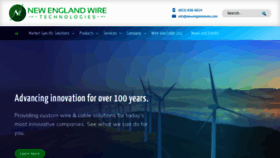 What Newenglandwire.com website looked like in 2020 (5 years ago)