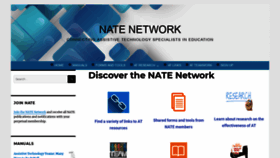 What Natenetwork.org website looked like in 2020 (4 years ago)