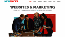 What Newtricks.me website looked like in 2020 (4 years ago)