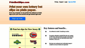 What Njlottoslips.com website looked like in 2020 (4 years ago)