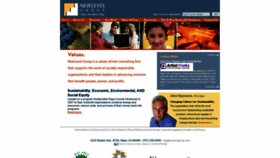 What Newlevelgroup.com website looked like in 2020 (4 years ago)