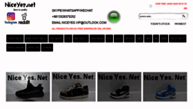 What Niceyes.net website looked like in 2020 (4 years ago)