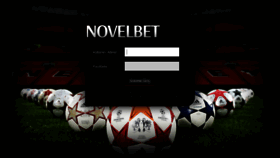 What Novelbet.com website looked like in 2020 (4 years ago)