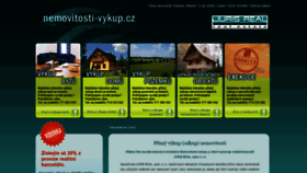 What Nemovitostivykup.cz website looked like in 2020 (4 years ago)