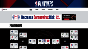What Nbafinals.com website looked like in 2020 (4 years ago)