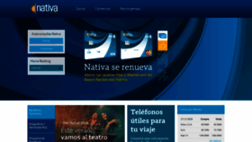 What Nativanacion.com.ar website looked like in 2020 (4 years ago)