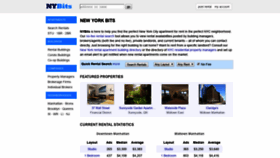 What Nybits.com website looked like in 2020 (5 years ago)