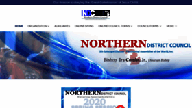 What Ndcpaw.org website looked like in 2020 (4 years ago)