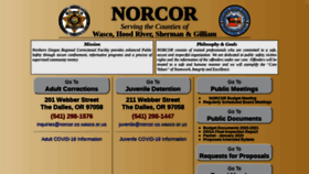 What Norcor.co website looked like in 2020 (4 years ago)