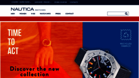 What Nauticawatches.com website looked like in 2020 (4 years ago)