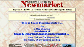What Newmarketshops.info website looked like in 2020 (4 years ago)