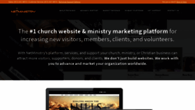 What Netministry.com website looked like in 2020 (4 years ago)
