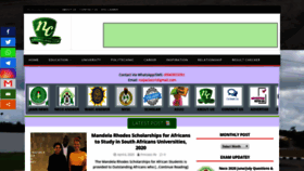 What Naijaclass.com website looked like in 2020 (4 years ago)