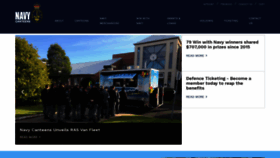 What Navycanteens.com.au website looked like in 2020 (4 years ago)