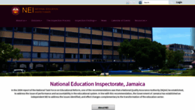 What Nei.org.jm website looked like in 2020 (4 years ago)