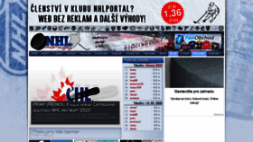 What Nhlportal.cz website looked like in 2020 (4 years ago)