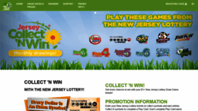 What Njcollectandwin.com website looked like in 2020 (4 years ago)