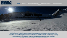 What Nssra.com website looked like in 2020 (4 years ago)