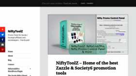 What Niftytoolz.com website looked like in 2020 (4 years ago)