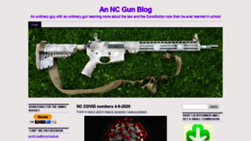 What Ncgunblog.com website looked like in 2020 (4 years ago)