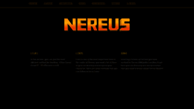 What Nereus.world website looked like in 2020 (4 years ago)